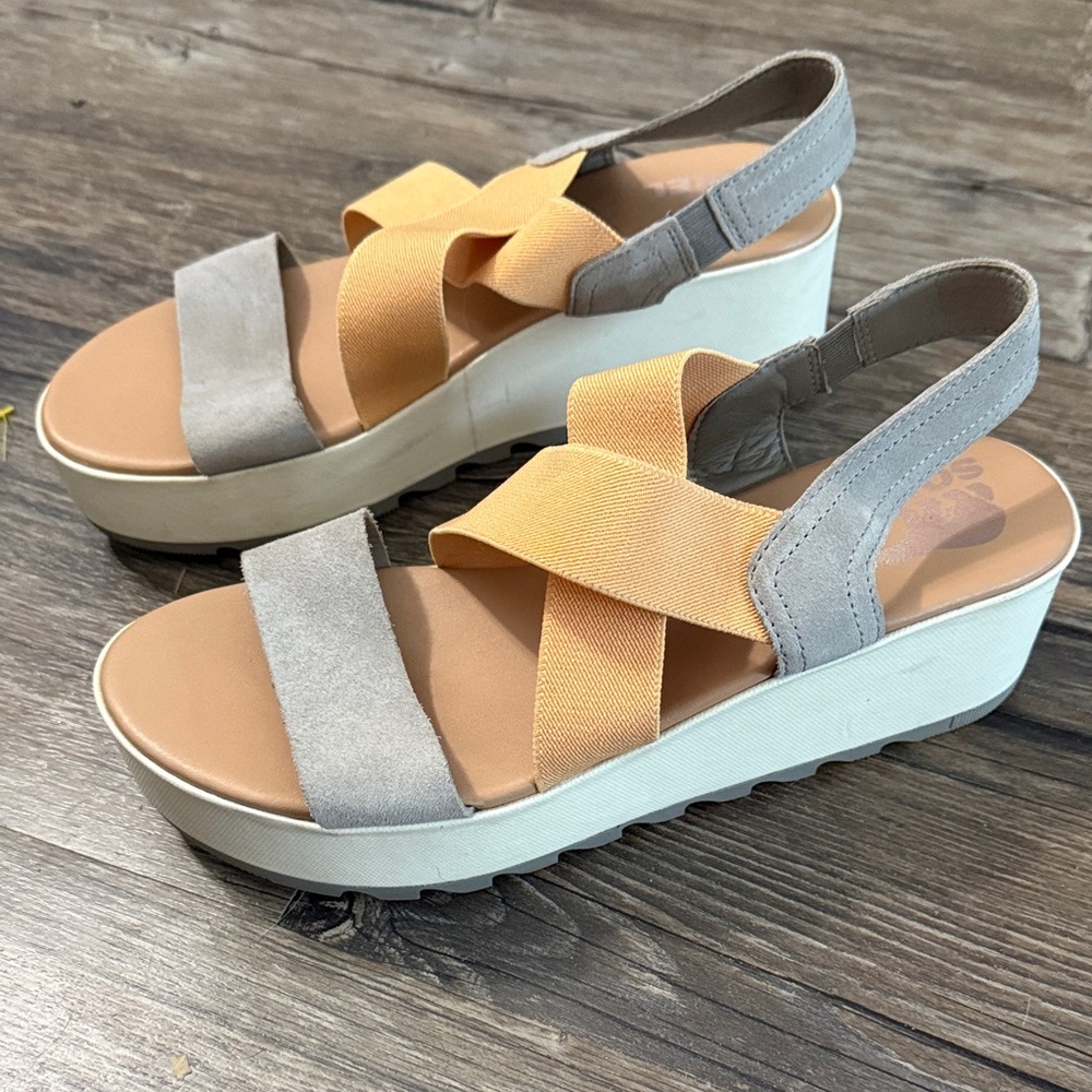 Sorel | Cameron Wedge Slingback Sandals size 9.5